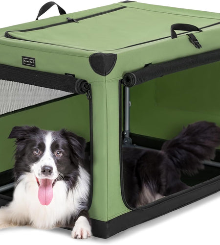 Portable Soft Collapsible Dog Crate for Indoor and Outdoor Soft-Sided Crate