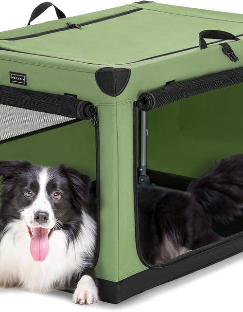 Load image into Gallery viewer, Portable Soft Collapsible Dog Crate for Indoor and Outdoor Soft-Sided Crate
