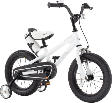 Kids Bike Boys Girls Freestyle Bicycle 12 14 16 Inch with Training Wheels, 16 18 20 with Kickstand Child'S Bike, Blue Red White Pink Green Orange