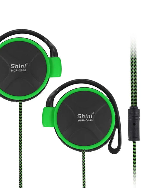 Load image into Gallery viewer, 3.5Mm Ear Hook Headphones Noise Cancelling Headset Earbud Super Bass Earphones for Xiaomi Iphone Samsung MP3 PC Mobile Phone
